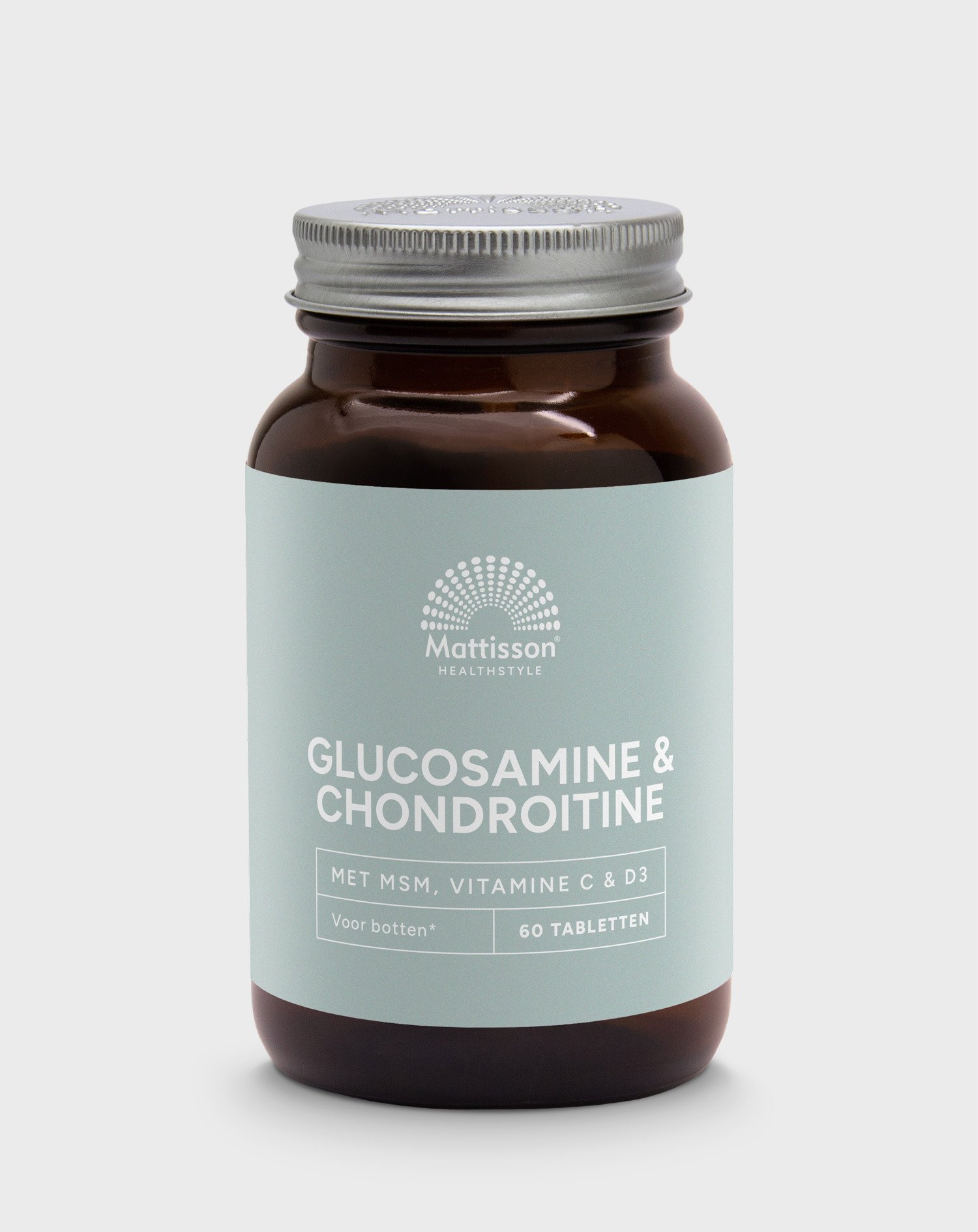 Glucosamine Chondroïtine met MSM, Vitamine C&D3 - 60 tabletten