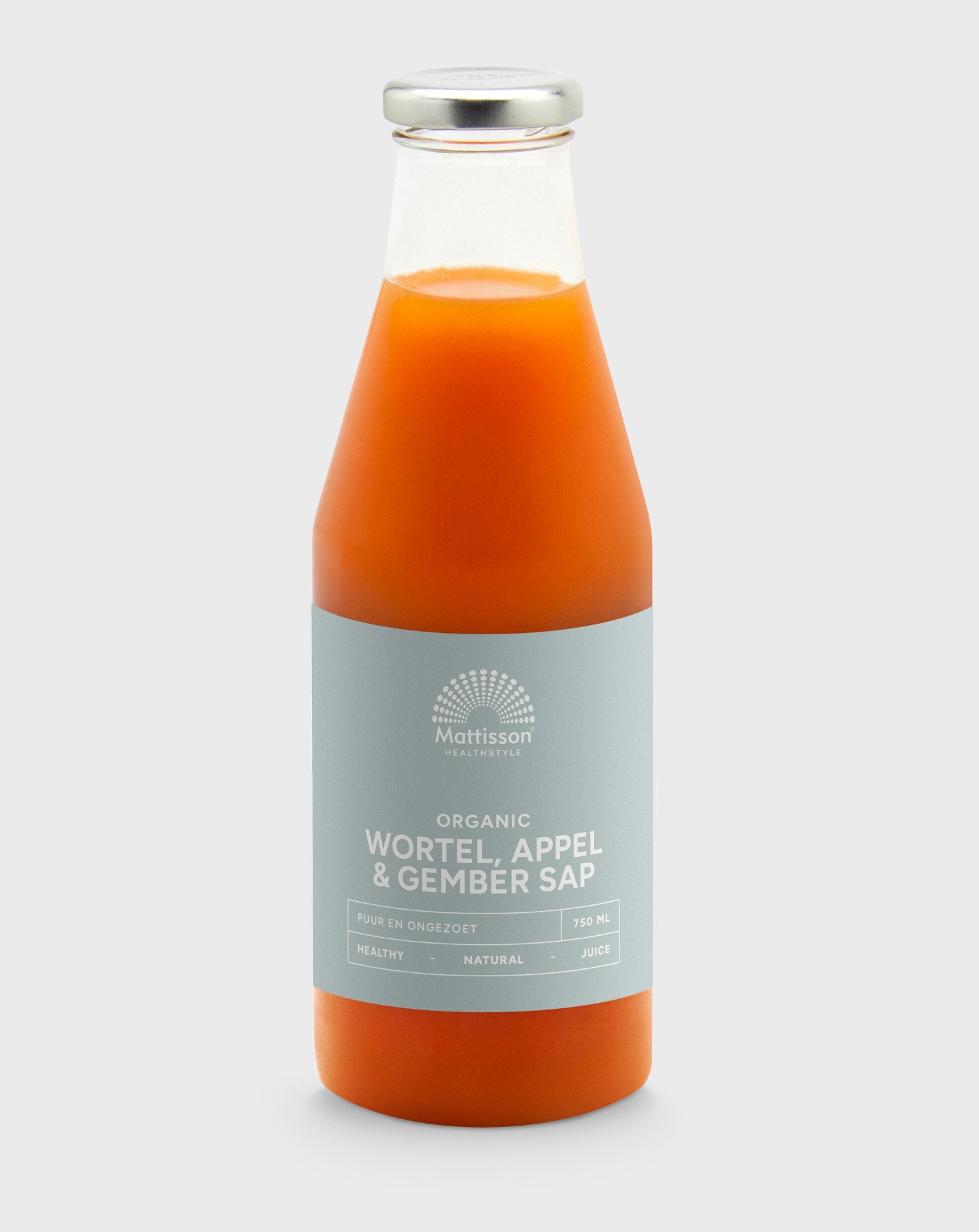 Biologische Wortel-Appel-Gembersap - 750 ml