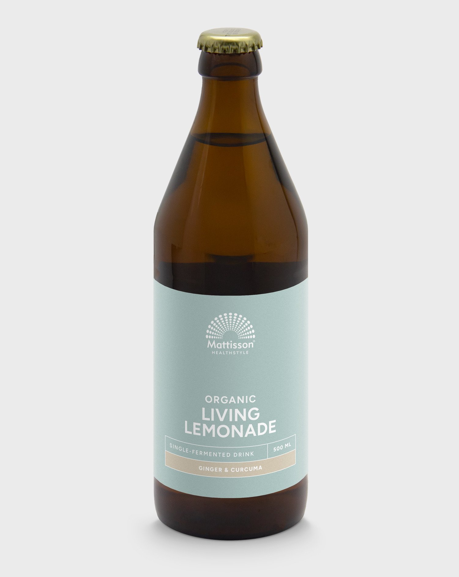 Biologische Living Lemonade - Gember&Kurkuma - 500 ml