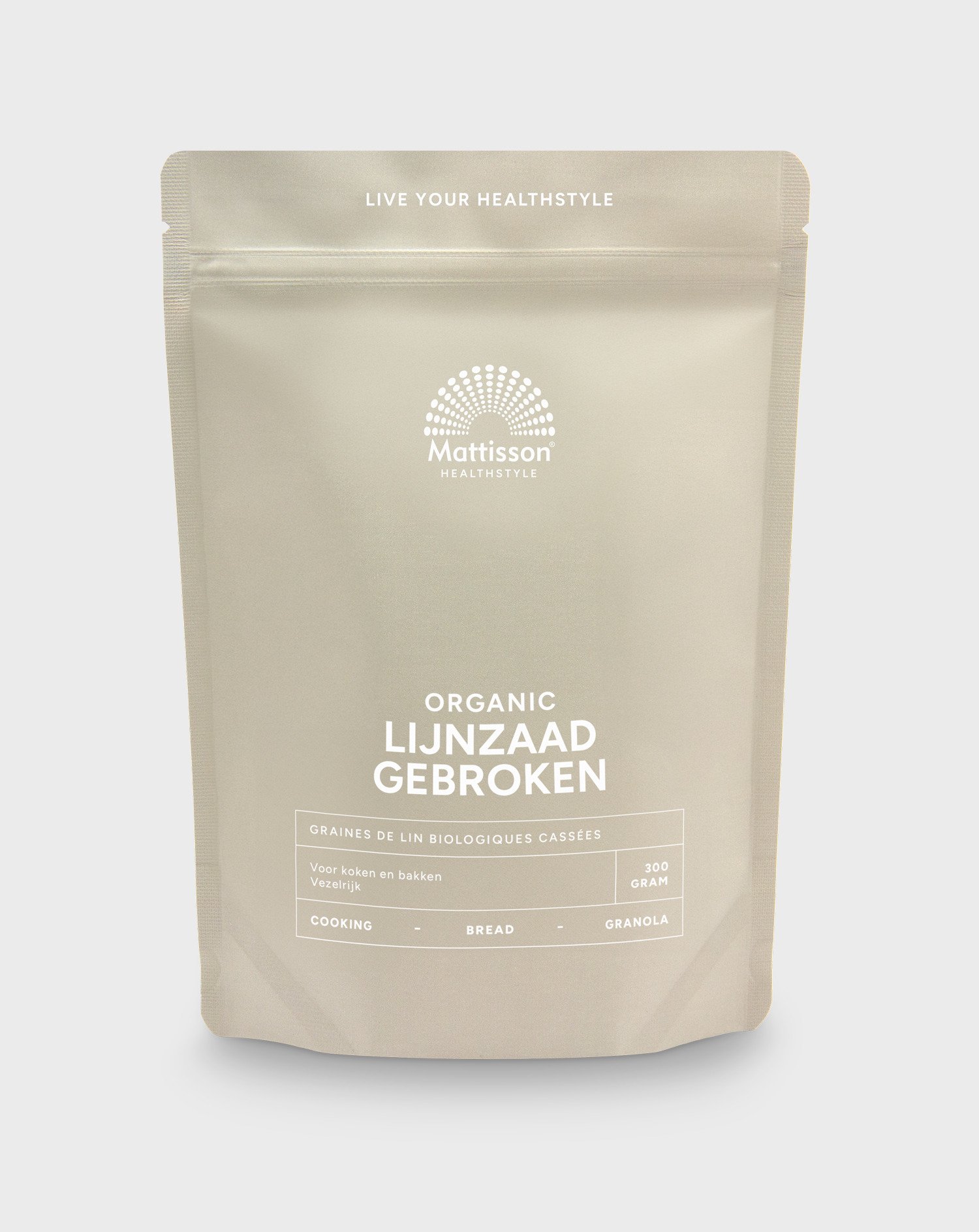 Biologisch Lijnzaad Gebroken - 300 g