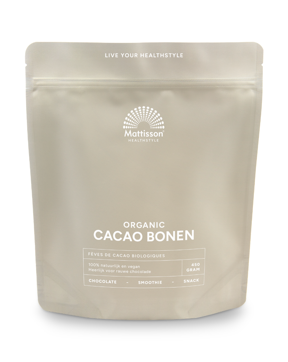 Biologische Rauwe Cacao bonen - 450 g