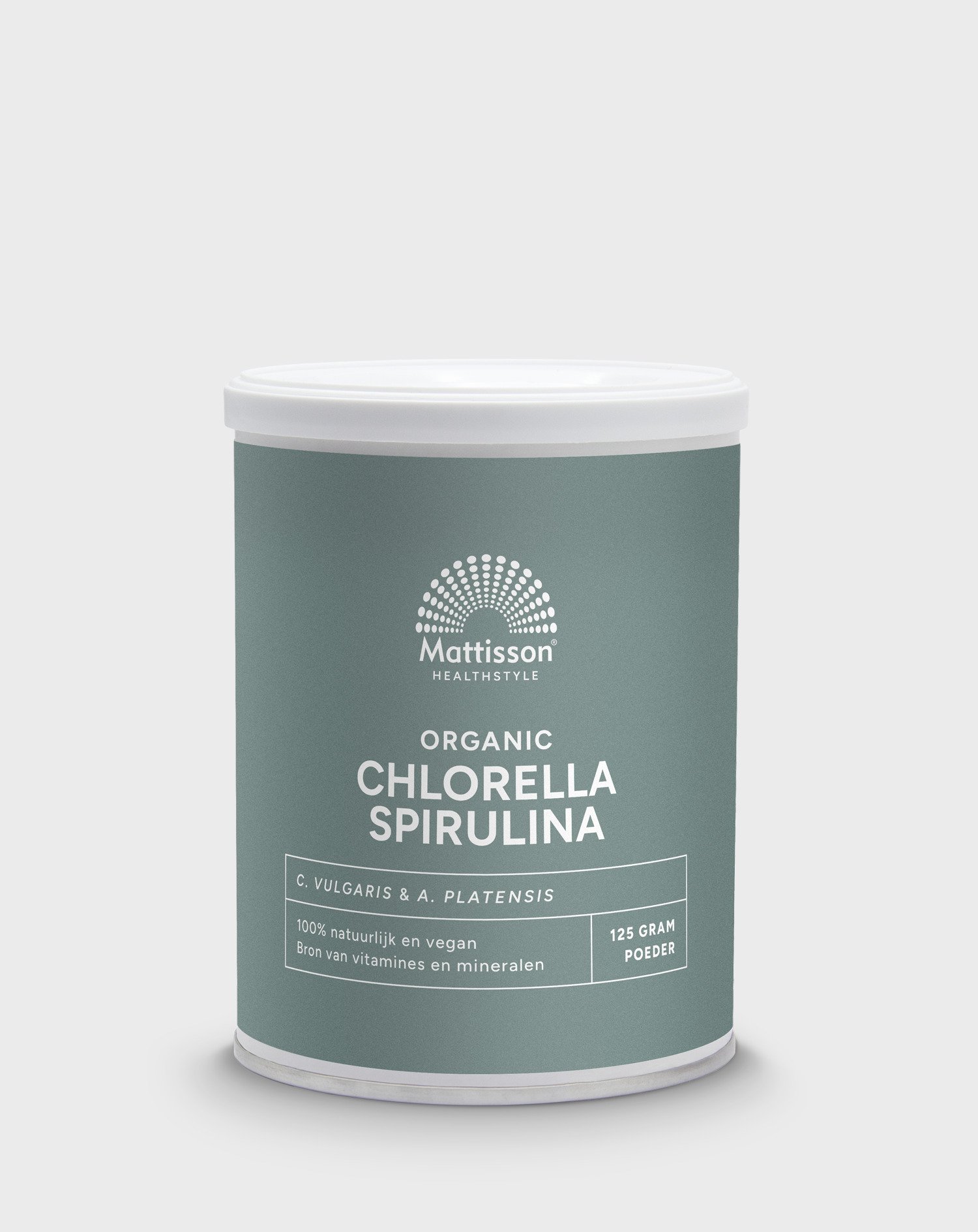 Biologisch Chlorella Spirulina poeder - 125 gram