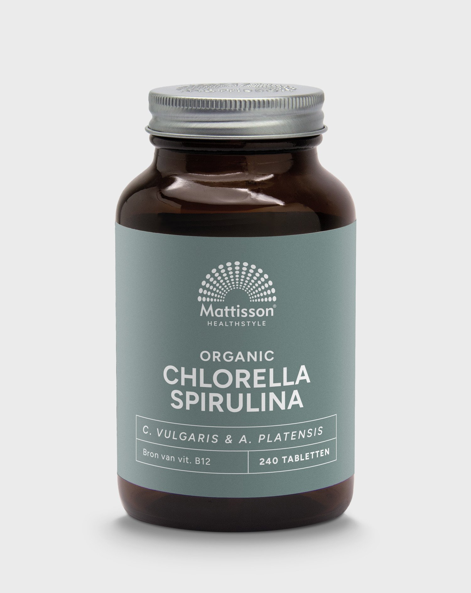 Biologische Chlorella Spirulina 500mg - 240 tabletten