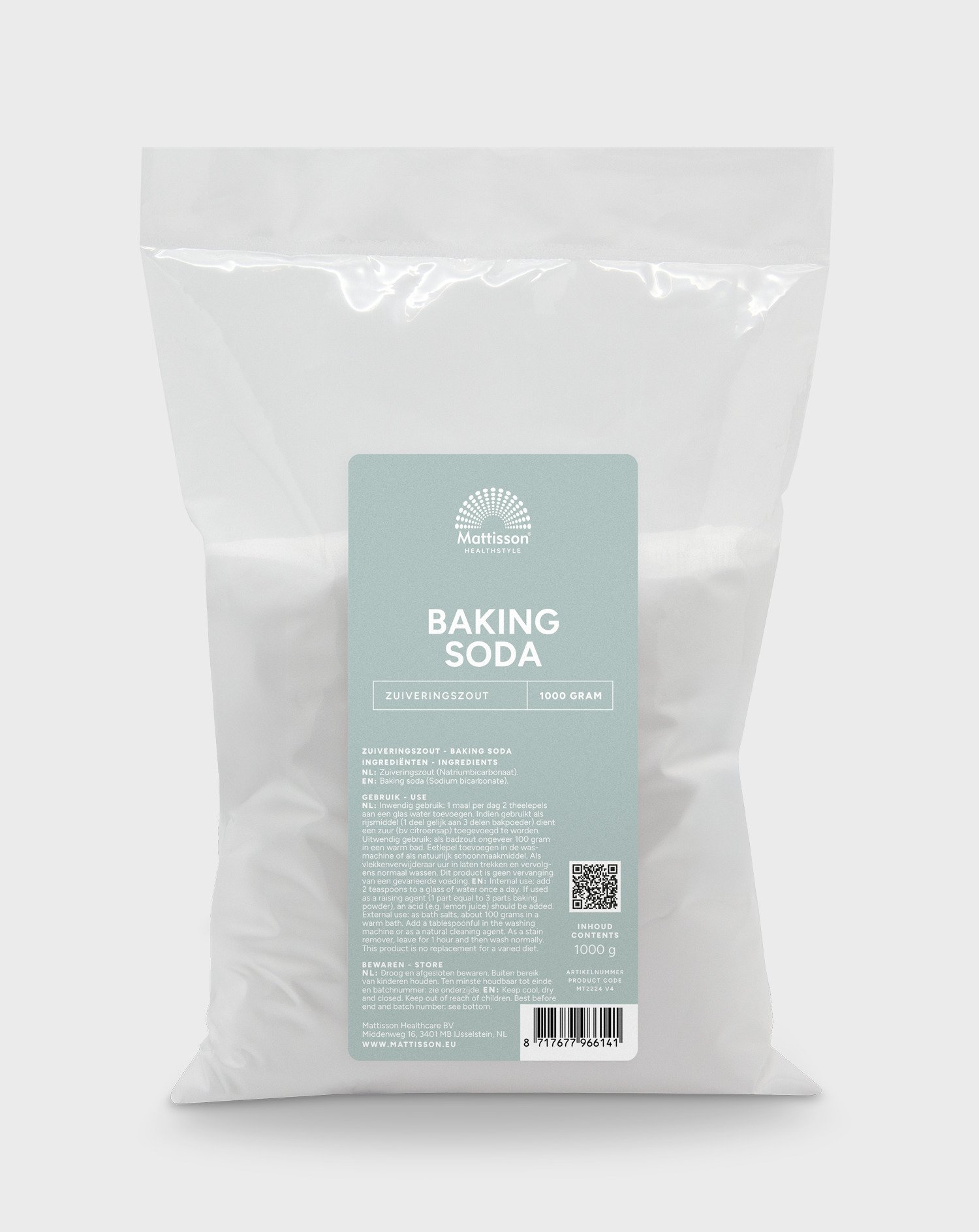 Baking Soda - Zuiveringszout - 1 kg
