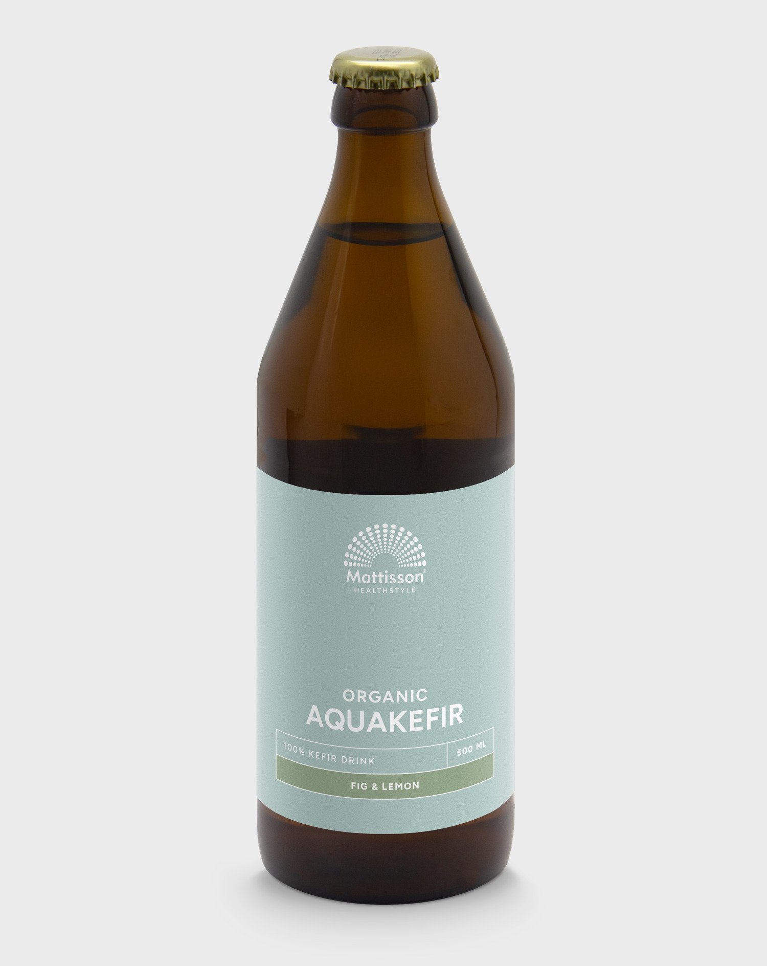 Biologische Aquakefir - Vijgen&Citroen - 500 ml