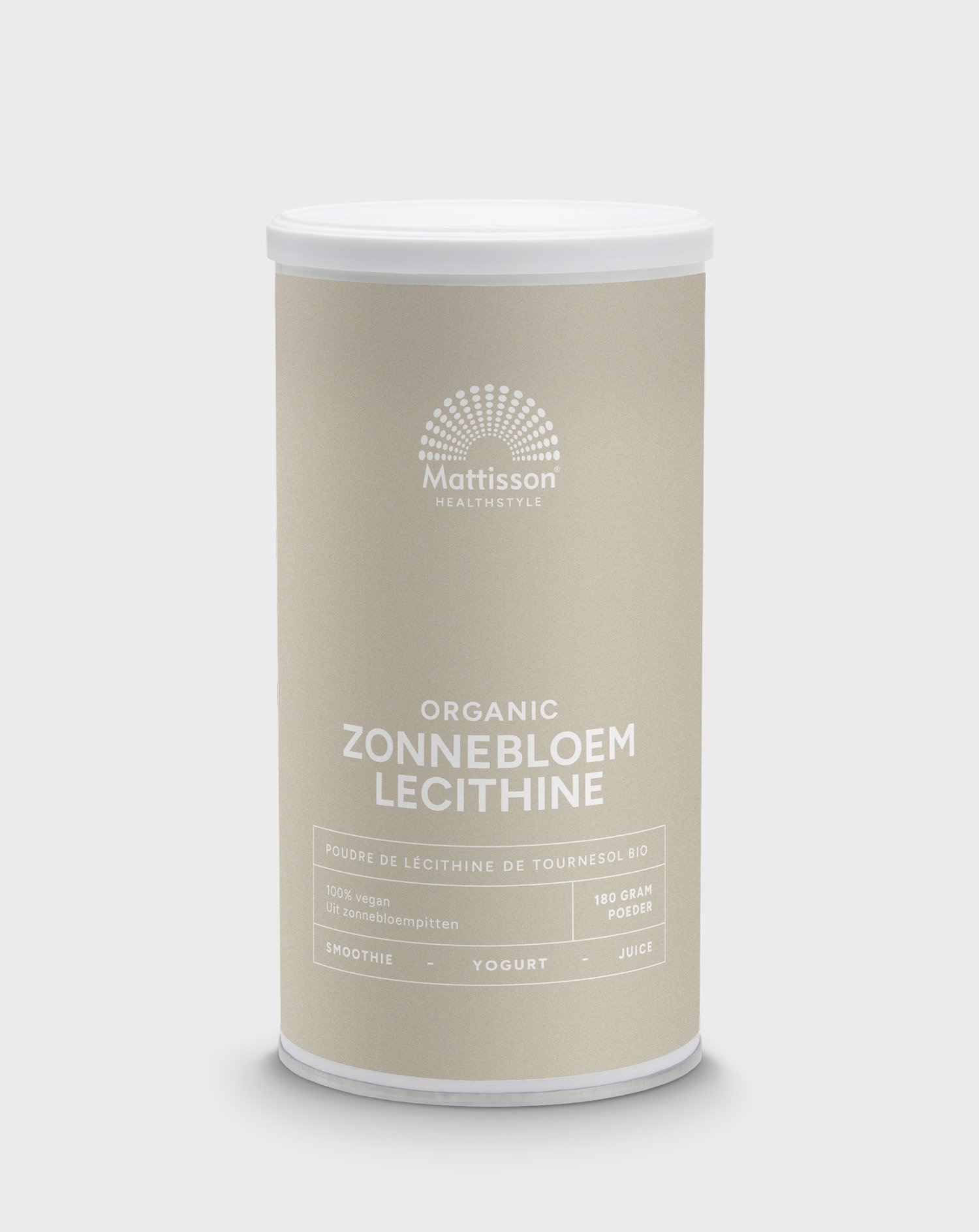 Biologische Zonnebloem Lecithine-95 poeder - 180 g