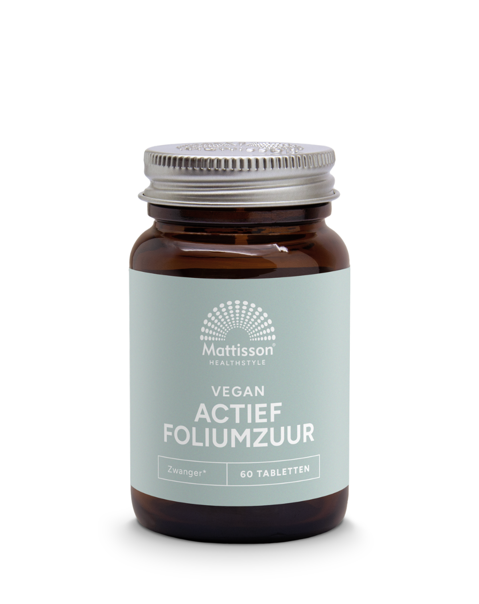 Actief foliumzuur - vitamine B11 - 60 tabletten
