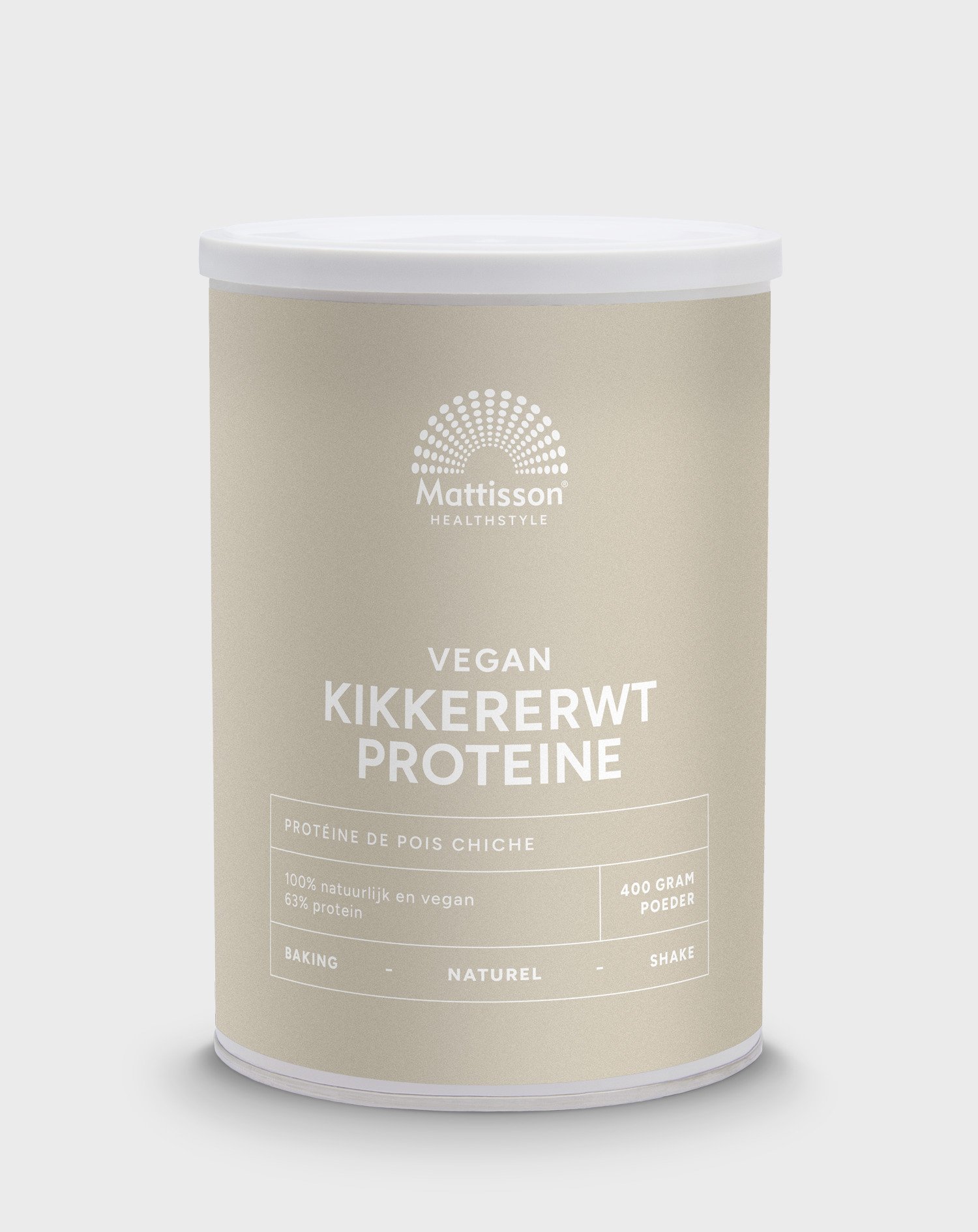 Kikkererwt proteïne poeder 63% - 400 g