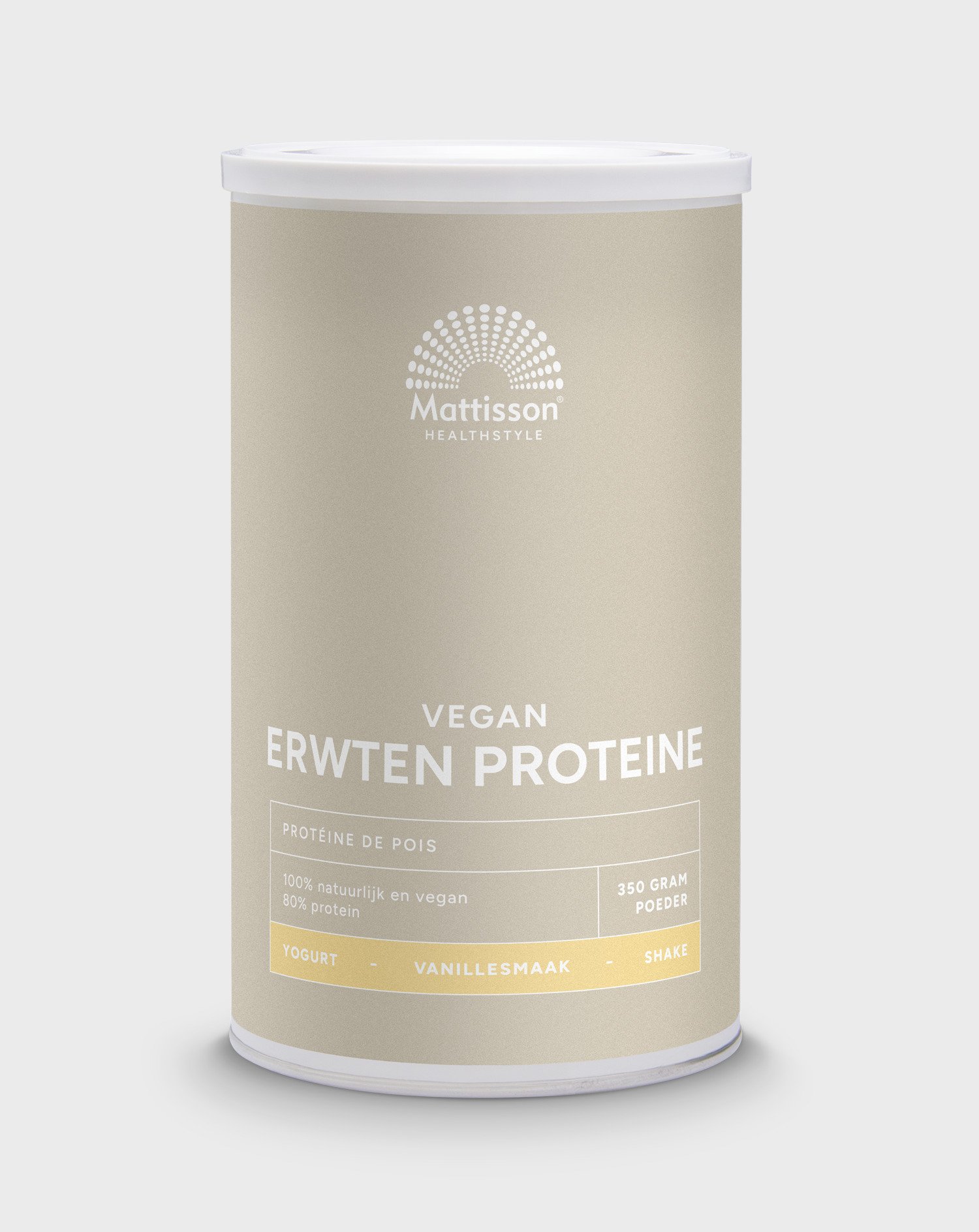 Erwten Proteïne Vanille 77% - 350 g