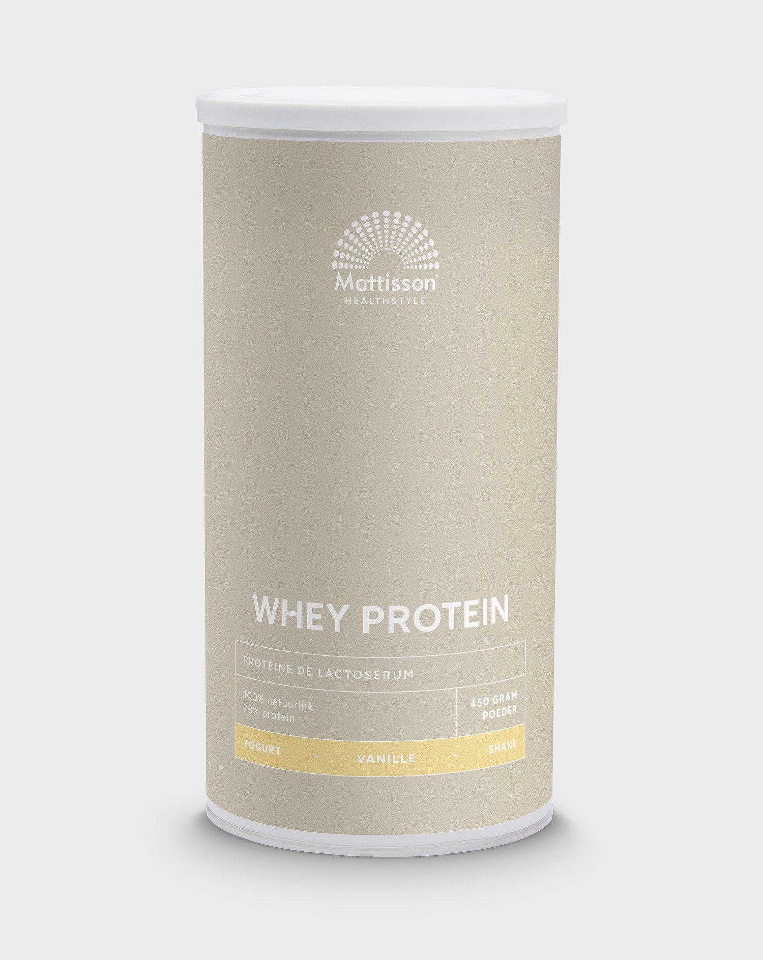 Sport Wei Proteïne poeder 78% - Vanille - 450 g