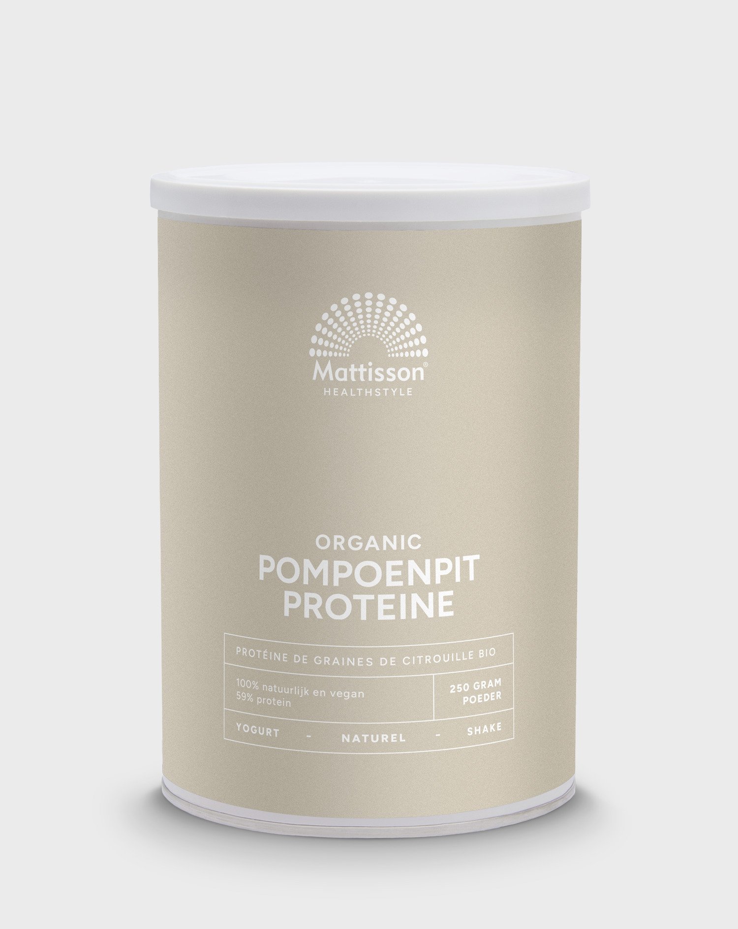 Biologische Pompoenpit Proteïne poeder 58% - 250 g