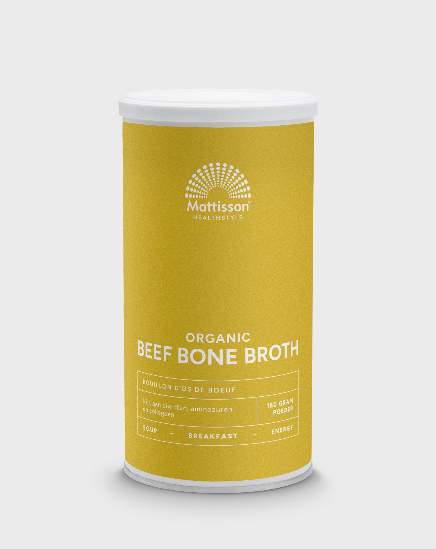 Biologische Runder Botten Bouillon - Beef Bone Broth - 180 g