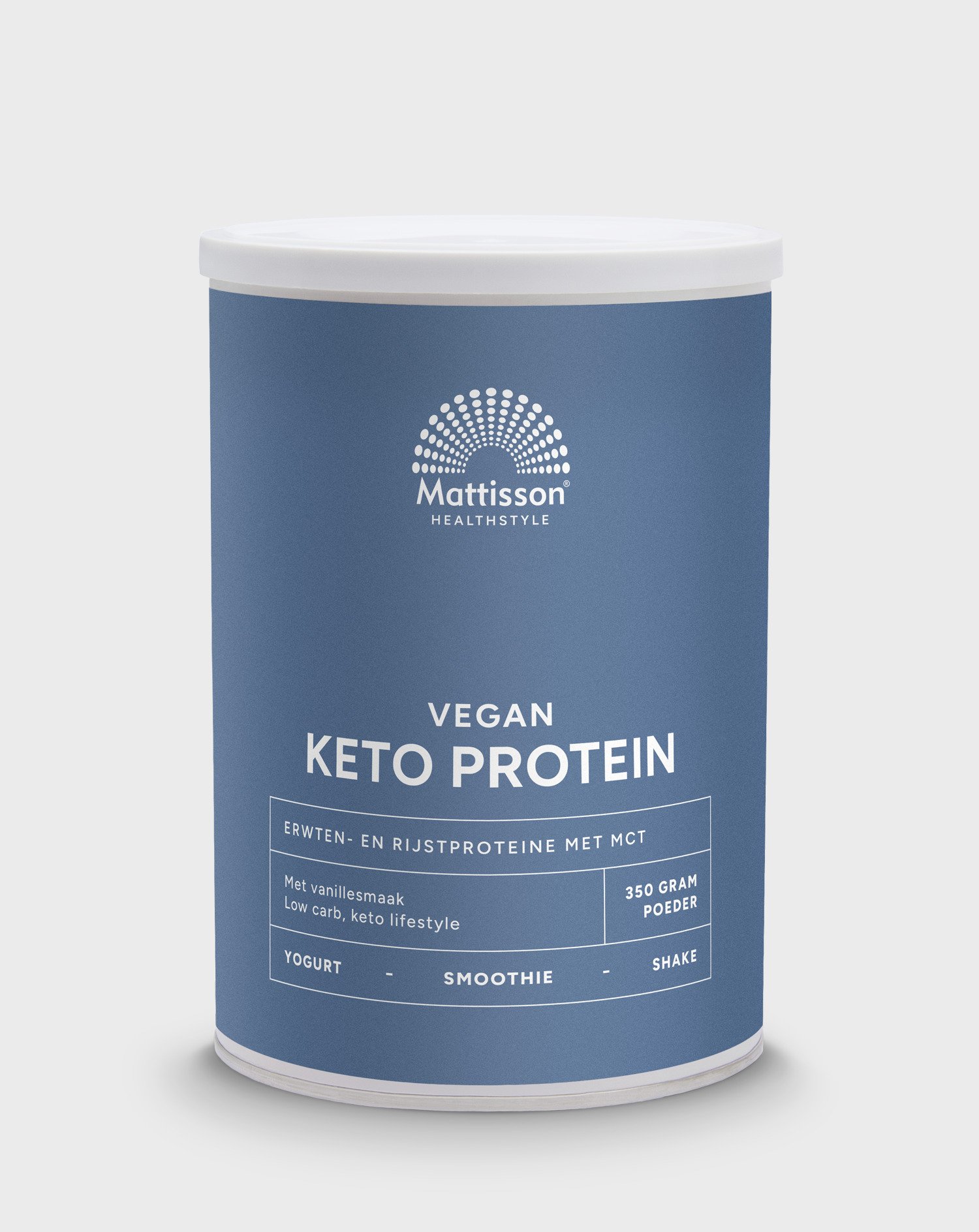 Vegan Keto Proteïne Shake - Erwten, rijst&MCT - 350 g